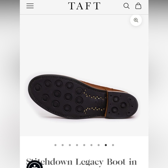 Taft. Size 13 (buy 1/2 size down) NWT! The Taft Stitchdown Legacy Boot in Nutmeg - Picture 14 of 16